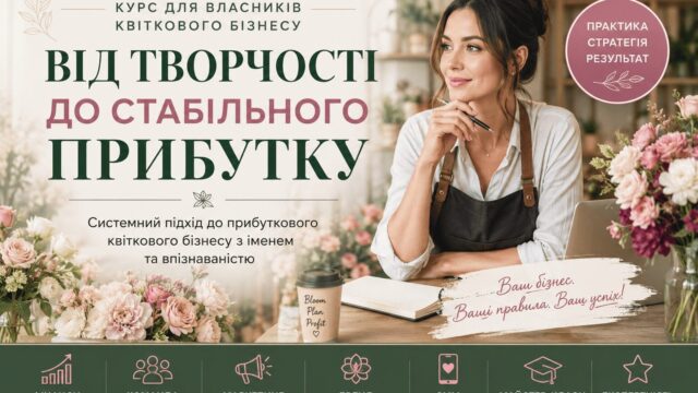 Навчання для власників квіткового бізнесу Навчання для власників квіткового бізнесу