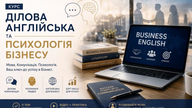 Ділова англійська та психологія бізнесу