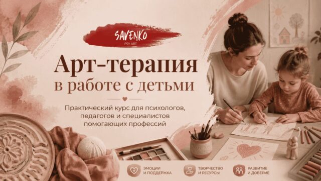 Арт-терапия в работе с детьми