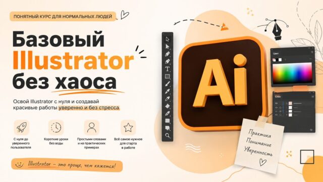 Базовый Illustrator без хаоса Иллюстратор